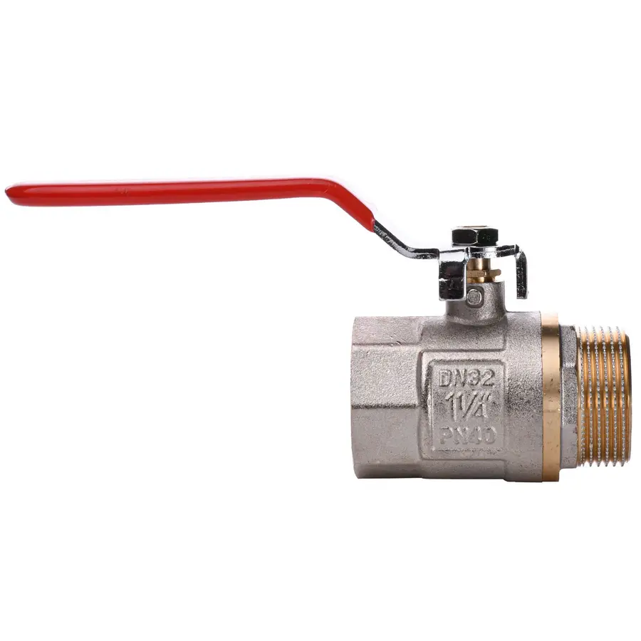 Кран кульовий прямий Q PROFESSIONAL 1 1/4″ ЗВ КР PN40 QP152