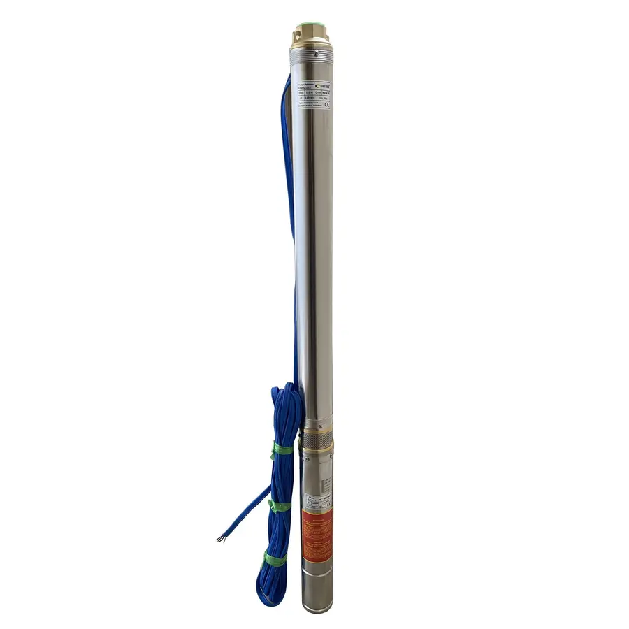 Насос свердловинний з підв, стійк, до піску OPTIMA 3,5SDm2/22 1,1 кВт 123м + пульт +кабель 15м NEW