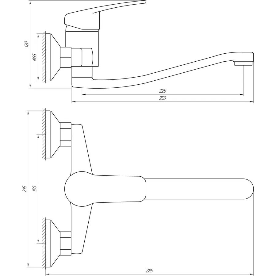 Змішувач для кухні Globus Lux Koln GLK-0104