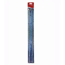 Шланг для змішувача Solomon (нерж.) М8х1/2″ 0,6м HY6201A LONG-штуцер 70мм ПАРА в БЛИСТЕРЕ SH2006