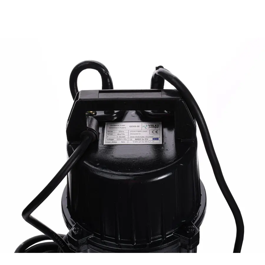 Насос дренажний VOLKS pumpe QDX8-30 1,5кВт