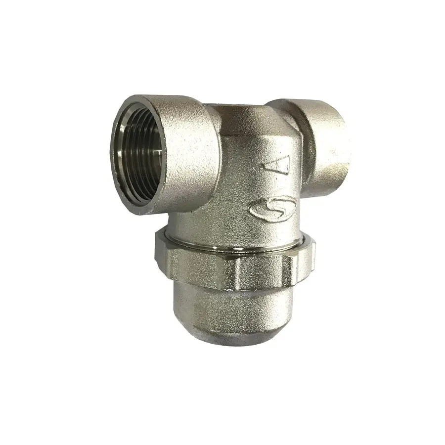 Фильтр груб. очистки 1/2 "вв хром.з отстойником Solomon (8014) TD1052