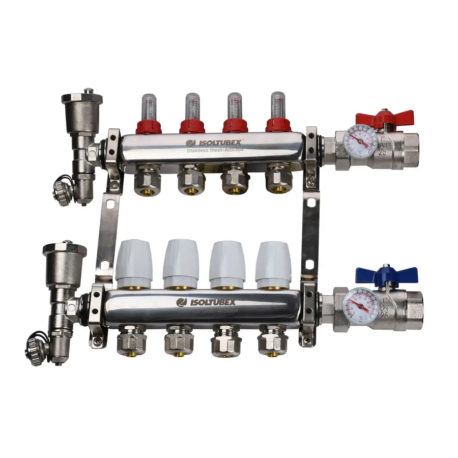 Коллекторная система ISOLTUBEX INOX AISI-304 CO4 (1 "х 4)