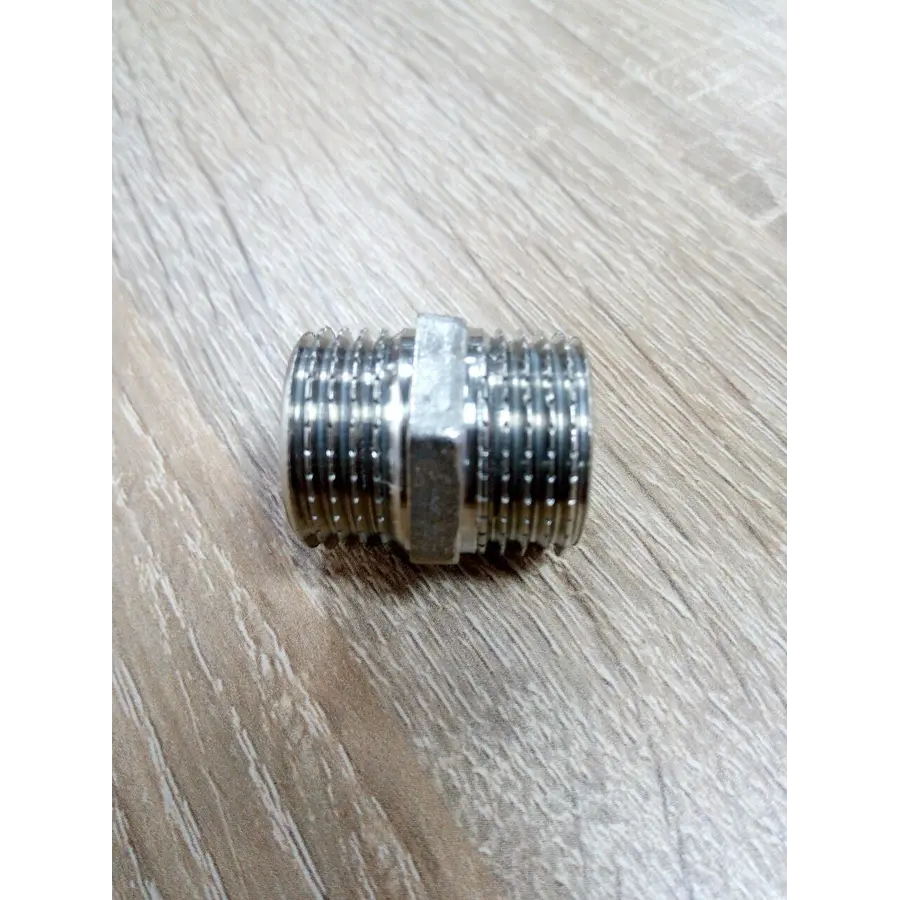 Ниппель никель 1/2 "Внешняя - Внешняя Ni 08744