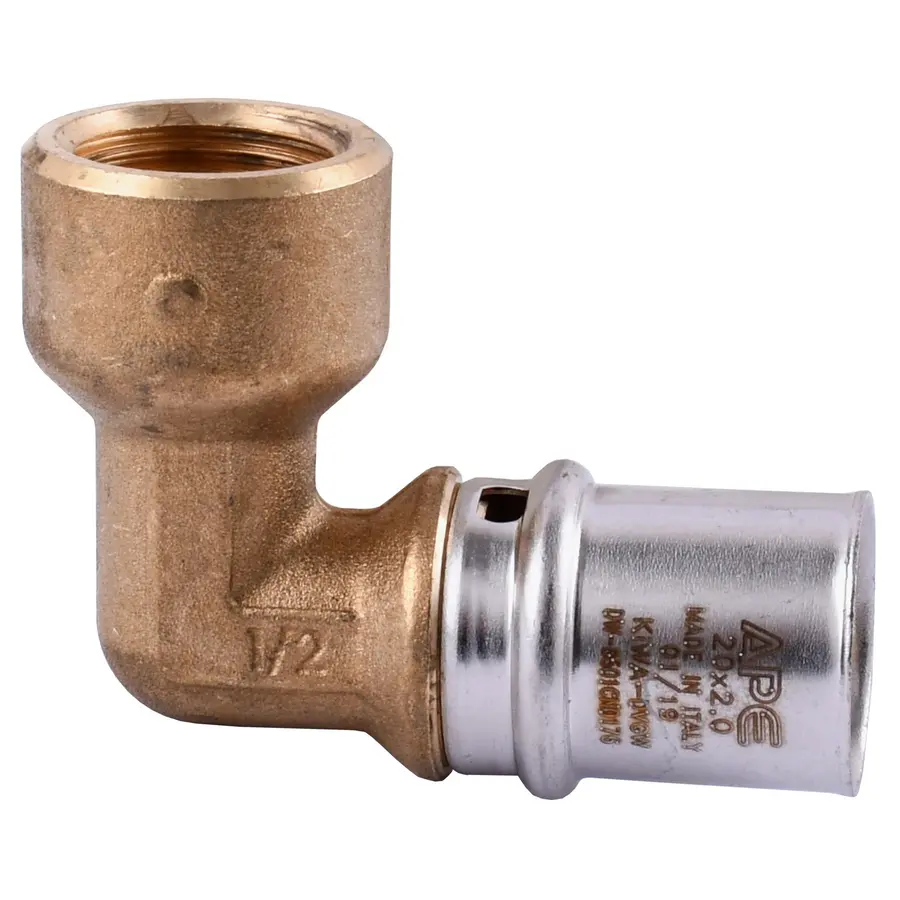 Уголок с внутренней резьбой пресс APE ITALY AP 152 1 / 2х20