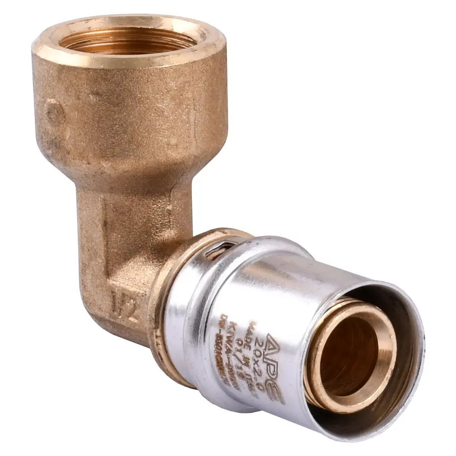 Уголок с внутренней резьбой пресс APE ITALY AP 152 1 / 2х20