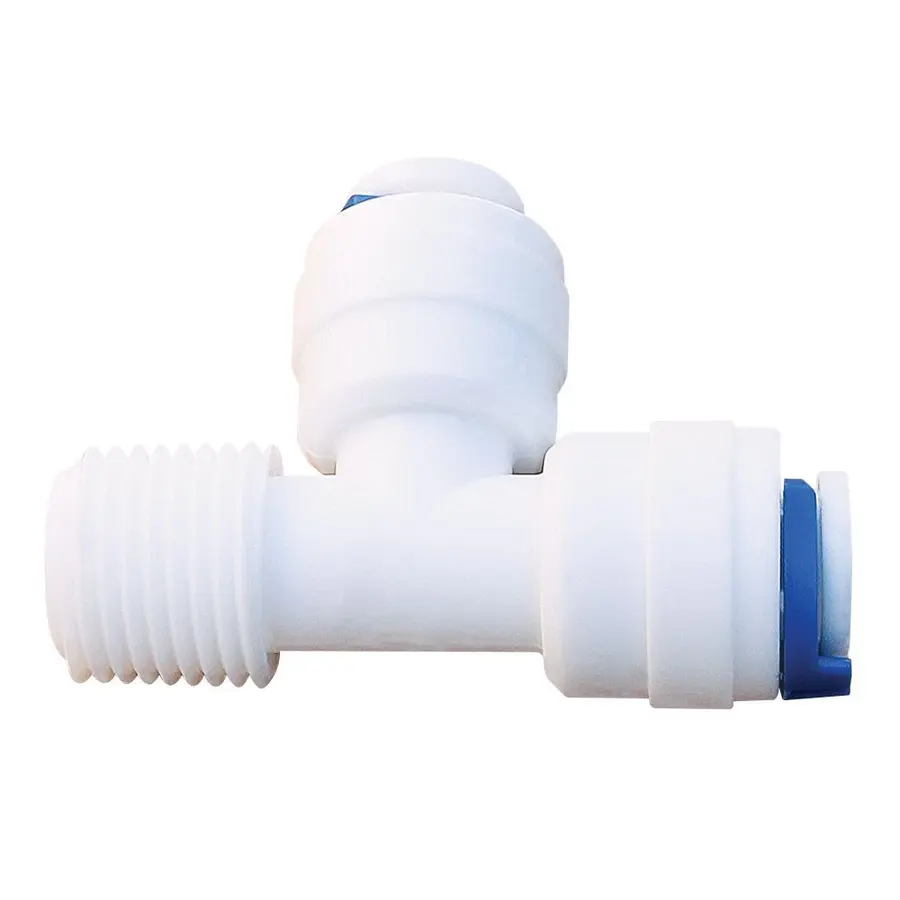 Тройник Quick fitting 1/4 "(наружная резьба) х3 / 8" х3 / 8 "DCC-008С