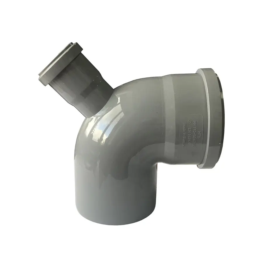 Коліно VSplast 110x90° з вiдводом 50х67°