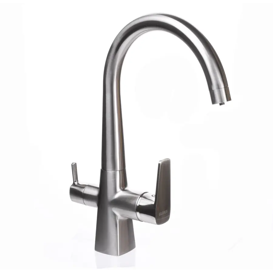 Змішувач для кухні під осмос Globus Lux LAZER GLLR-0999-8-STSTEEL