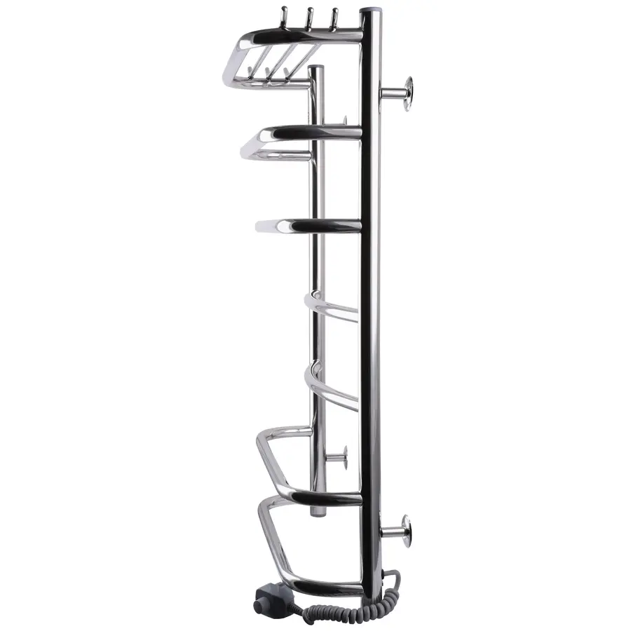 Полотенцесушитель UNIO Zp ER 800-500-7 Зета с полкой электро