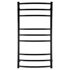 Рушникосушарка UNIO LDE W 1000-500-9 BLK Драбинка Дуга Еліт вода чорна