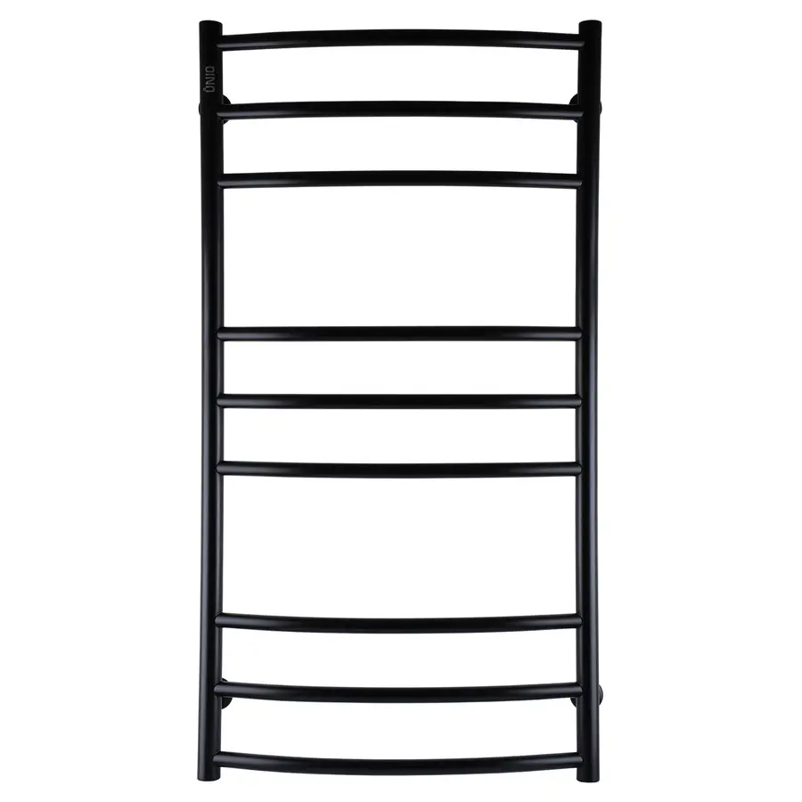 Рушникосушарка UNIO LDE W 1000-500-9 BLK Драбинка Дуга Еліт вода чорна