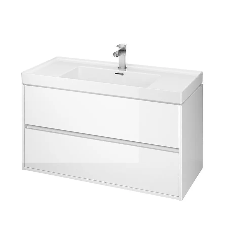 Шафка під умивальник CREA 100 біла