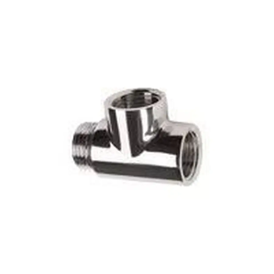 Трійник SOLOMON 1/2″ ВВЗ хром 8202