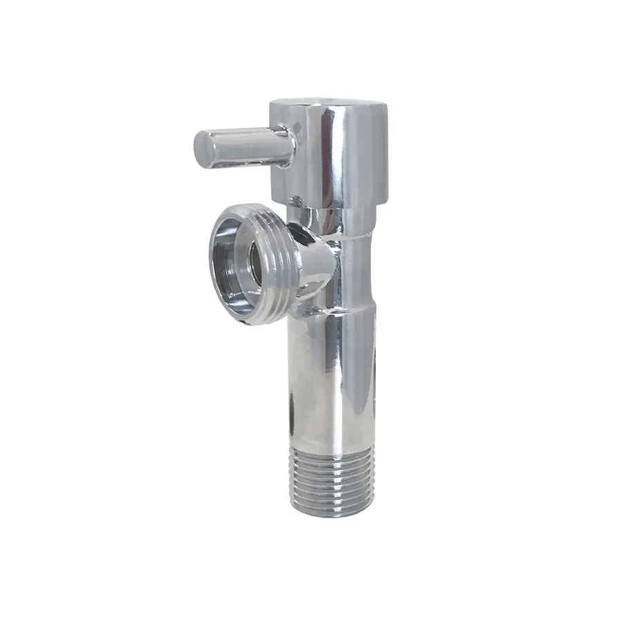 Кран напівобертовий кутовий SOLOMON 1/2″х3/4″ Lazer 7076