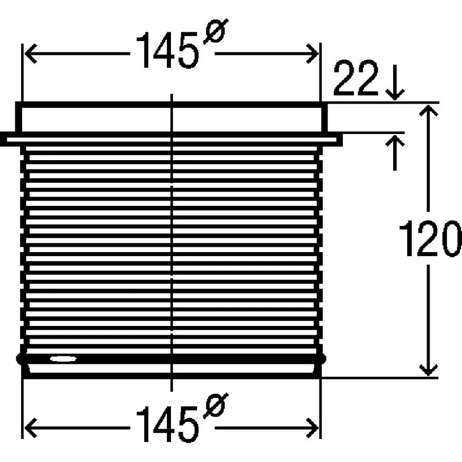 Елемент регулювання трапiв вiд 45 до 100мм VIEGA 112707