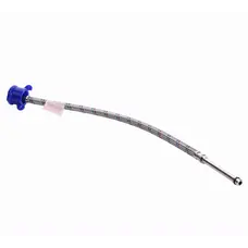 Шланг для змішувача Solomon (нерж.) М10х1/2″ 0,5м HY6201 A LONG-штуцер 70мм