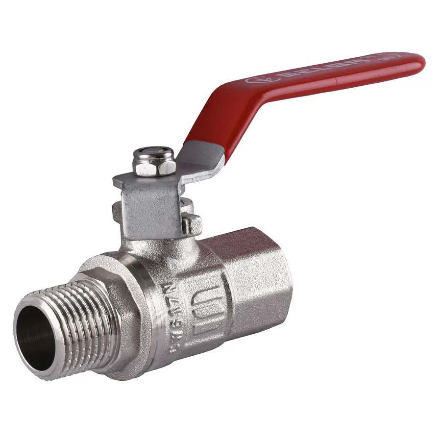 Кран шаровой прямой SELBA 1/2 ЗВ КР SL1505