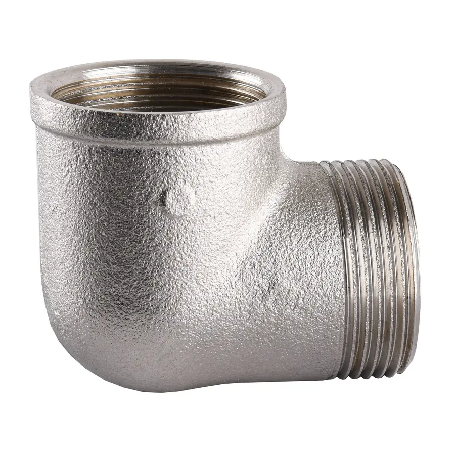 Кутник нікельований 1 1/4″ВР х 1 1/4″ЗР ливарний А0136А(нк) VA