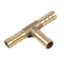 Трубка з'єднувальна потрійна латунна 12мм х 12мм х 12мм ливарна 1646Б