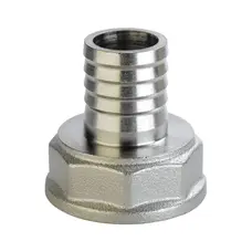 Штуцер нікельований 1″ВР х 20мм штампований А2067А(нк) VA