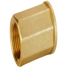 Муфта латунна 1 1/2″ВР х 1 1/2″ВР штампована А0355А