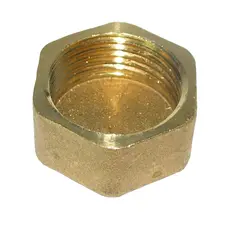 Заглушка латунна 3/4″ВР штампована А1002А VA