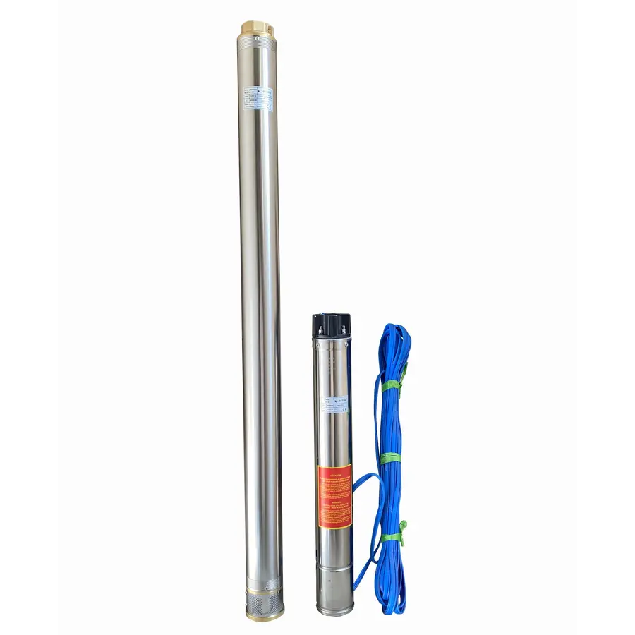 Насос свердловинний з підв, стійк, до піску OPTIMA 4SD8/28 4 кВт 162м 3-фазний ( 2 частини )