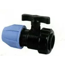 Кран шаровой ПНД Vsplast 25 * 3/4 ​​ВР 6002