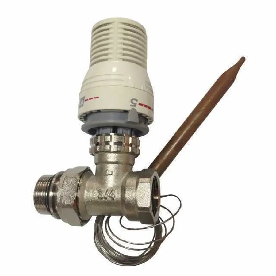 Вузол пiдмiшування з термоголовкою ECO 01A-3 3/4″х3/4″ прямий