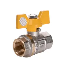 Кран кульовий прямий SOLOMON 1/2″ ВВ ЖБ PN40 B1007