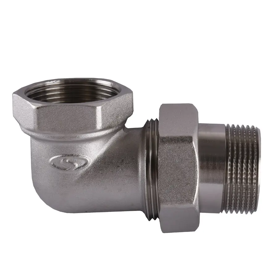 Сгон американка угловая SOLOMON 2 "НИКЕЛЬ 1600