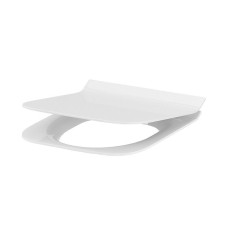 Крышка для унитаза Cersanit CREA прямоугольная дюропл. свободнопадающее, легкосъемная SLIM