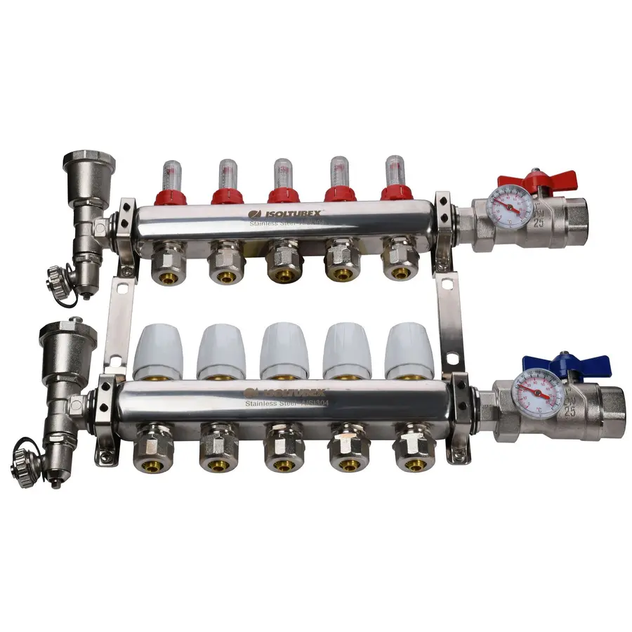 Колекторна система ISOLTUBEX INOX AISI-304 CO5 (1" х 5)