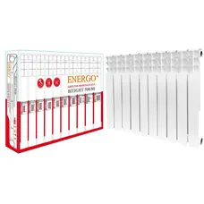 Радіатор біметалевий секційний ENERGO BITIGHT 500/80 (кратно 10)