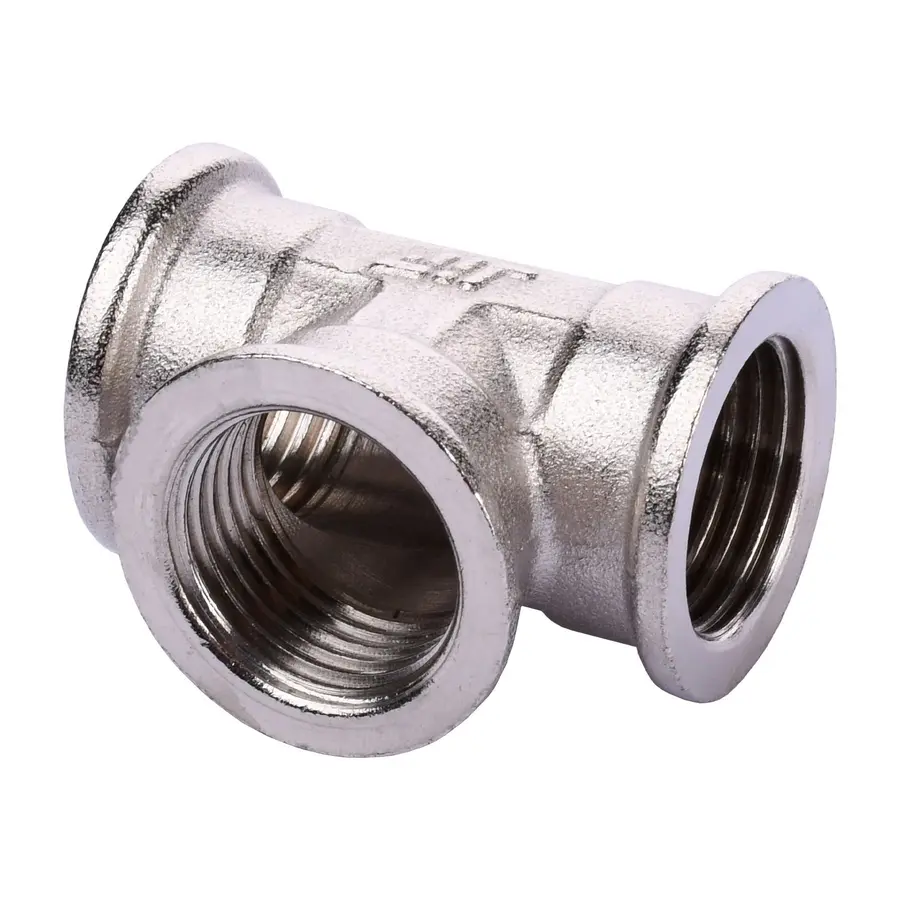 Тройник никель 1/2 "Внутренняя -Внутренняя -Внутренняя Ni 08782