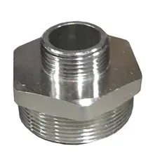 Ніпель SOLOMON 1 1/4″х2″ ЗЗ нікель 8208