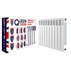 Радіатор біметалевий секційний QUEEN THERM 500/96 (кратно 10)