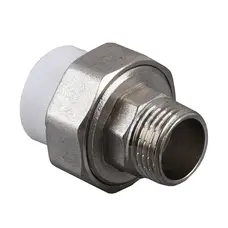 Муфта разборная зов. резьба Kalde PPR ф32х1 (белый) 13003