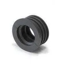 Редукція гумова 110 (плюшка, чорна)