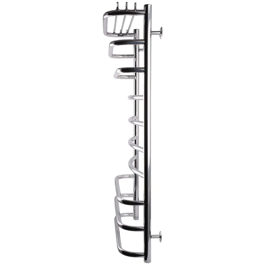 Полотенцесушитель UNIO Zp W 1000-500-10 Зета с полкой вода