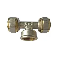 Трійник із внутрішньою різьбою NTM NF-1018 20х1/2″х20