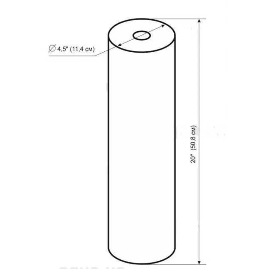 Картридж полипропиленовый Bio + systems PP-20L (5 мкм) BigBlue 20 "
