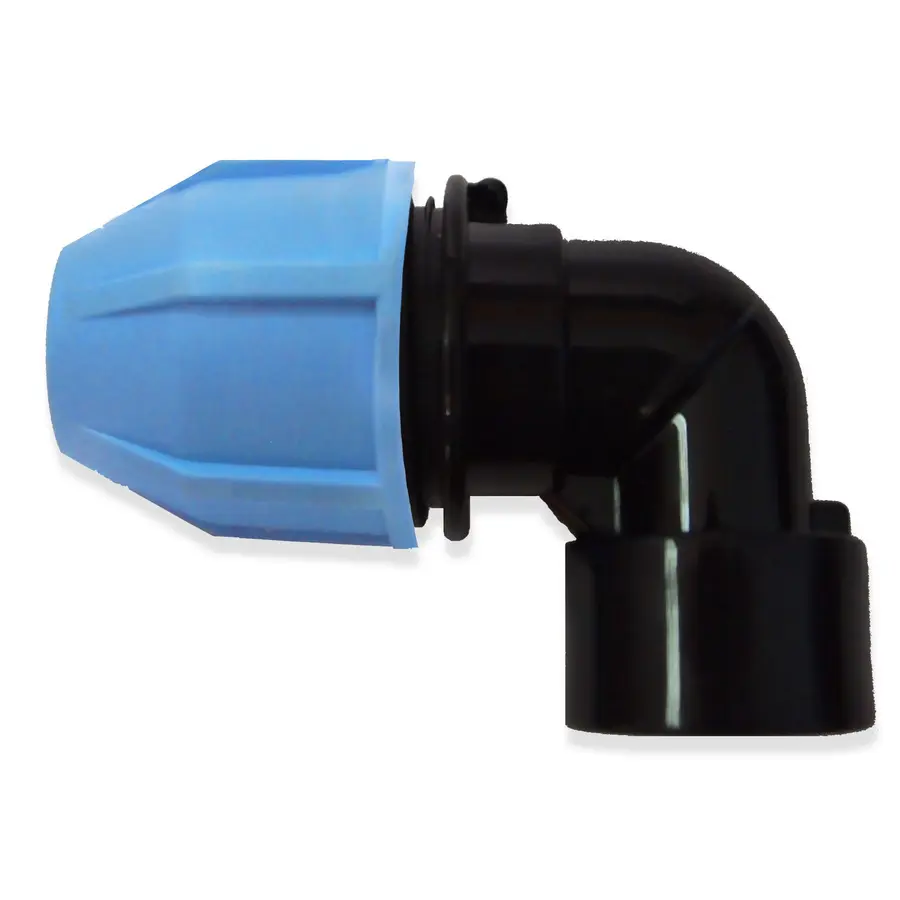 Коліно ПНД Vsplast 25*1 '' ** ВР 4002