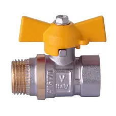 Кран шаровой прямой WATER VALVE 1/2 "ЗВ ЖБ NV-V Q002