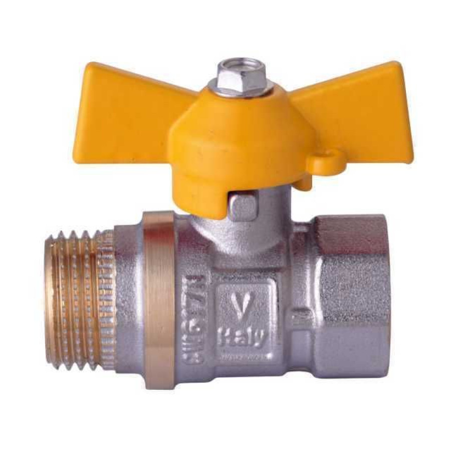 Кран шаровой прямой WATER VALVE 1/2 "ЗВ ЖБ NV-V Q002