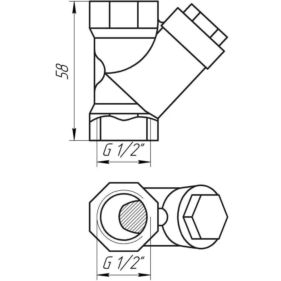 Фильтр грубой очистки ARCO 1/2 "01830 SPAIN