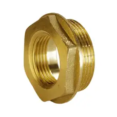 Футорка латунна 2″ЗР х 1 1/4″ВР штампована А0756А VA