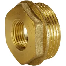 Футорка латунна 1 1/4″ЗР х 1/2″ВР штампована А0710А