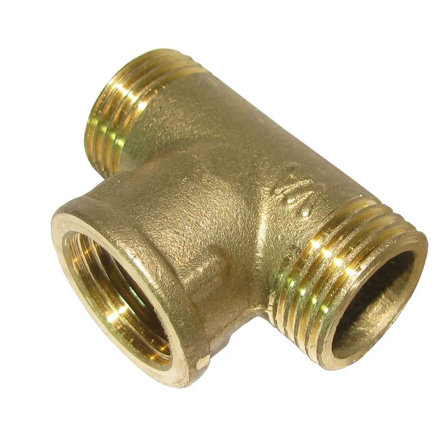 Трійник латунний 1/2″ЗР х 1/2″ВР х 1/2″ЗР штампований А0215А VA